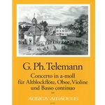 Telemann, GP Concerto in a minor (TWV 43:a3)