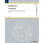 Purcell, Daniel 3 Sonatas (Sc+P)