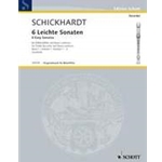 Schickhardt 6 Easy Sonatas, Vol. 1, Nos. 1-3 (Sc+P)