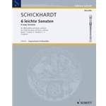 Schickhardt 6 Easy Sonatas, Vol. 2, Nos. 4-6 (Sc+P)
