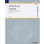 Marcello, B 3 Sonatas, op. 2/9, 11, 12 (Sc+P)