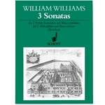 Williams, William: 3 Sonatas ("Sonata in Imitation of Birds", C Major, a minor, F Major)