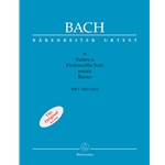 Bach, JS 6 Suites, BWV 1007-1012