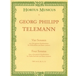 Telemann, GP: 4 Sonatas from 'Der getreue Musikmeister'
