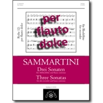 Sammartini, Giuseppe: 3 Sonatas (Parma MS 4, 14 & 16)