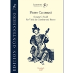 Castrucci, Pietro: Sonata in g for Viol and Continuo