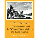 Telemann, GP Trio Sonata 28 in c minor (TWV42:c4)