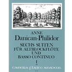 Danican-Philidor, Anne 6 Suites, "IIe Livre de Pieces", nos. 1-3 (B-flat, F, C)