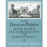 Danican-Philidor, Anne 6 Suites, "IIe Livre de Pieces", nos. 4-6 (E-flat, g, d)