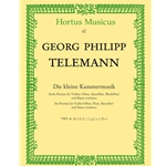Telemann, GP: Kleine Kammermusik, Six Partitas for Melody Instrument and Continuo
