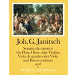 Janitsch, JG: Sonata da Camera op. 8 for Flute, viola da gamba and Continuo