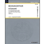 Boismortier: 6 Concerti op 38 for Two Alto Recorders
