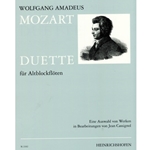Mozart, Wolfgang Amadeus: 7 Duets for Alto Recorders
