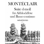 Monteclaire, Michel Pignolet de Suite in d minor