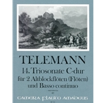 Telemann, GP Trio Sonata (Ouverture) 14 in C Major