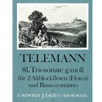 Telemann, GP Trio Sonata 81 in g minor (after TWV42:e11)