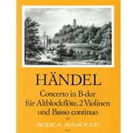 Handel, GF Concerto in B-flat Major