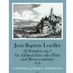 Loeillet de Gant, Jean Baptiste 12 Sonatas, op. 3/4-6