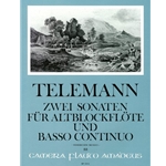 Telemann, GP 2 Sonatas C Major, d minor, TWV 41:C5, D4