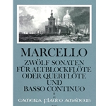 Marcello, B 12 Sonatas, op. 2/4-6