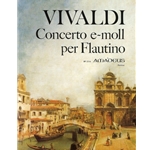 Vivaldi Concerto in e minor op. 44/11 (RV 445) (Score)