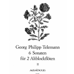 Telemann, GP: 6 Sonatas, op. 2 (Vol. 2, Nos. 4-6)