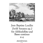 Loeillet de Gant, Jean Baptiste 12 Sonatas, op. 2/4-6