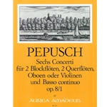 Pepusch 6 Concerti, op. 8/1 in B-flat