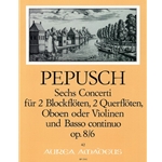 Pepusch 6 Concerti, op. 8/6 in F