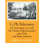 Telemann, GP Trio Sonata 89 in g minor (TWV42:g11)