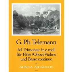 Telemann, GP: Trio Sonata 64 in e minor (TWV42:e10)