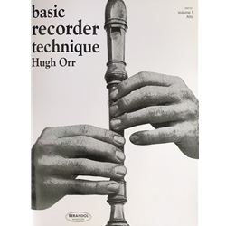 Orr: Basic Recorder Technique, Vol. 1 (alto)