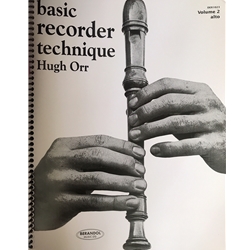 Orr Basic Recorder Technique, Vol. 2  (alto)