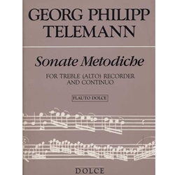 Telemann, GP: Methodical Sonatas (1728/32) (score & parts)