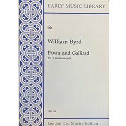 Byrd, William Pavan and Galliard (5 x Sc)