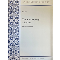 Morley, Thomas: 2 Pavans (Sacred End, Southerns) (5 x Sc)