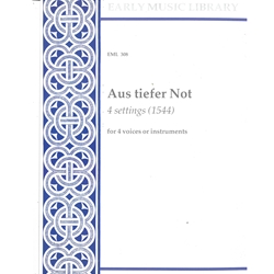 Various: Aus tiefer Not, 4 settings (1544)