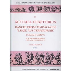 Praetorius, Michael Dances from "Terpsichore," Vol. 1 (score) (Sc)