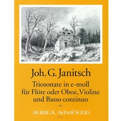 Janitsch: Triosonata e minor