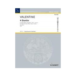 Valentine 4 Duets from Op. 6 (Sc)