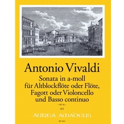 Vivaldi: Sonata in a minor (RV 86)