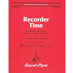 Burakoff, Gerald & Sonya: Recorder Time, Book 1