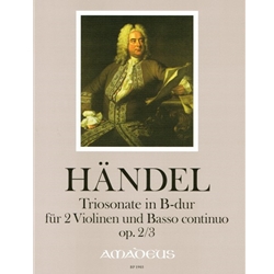 Handel, GF: Trio sonata in B-flat Major op. 2/3