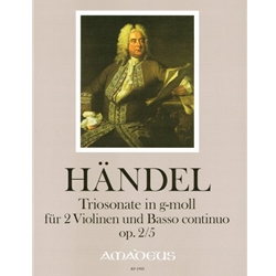 Handel, GF: Trio sonata in g minor op. 2/5