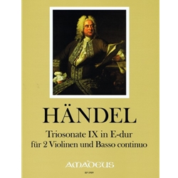 Handel, GF Sonata IX in E Major