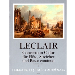 LeClaire, JM: Concert in C major op. 7/3 (Score)