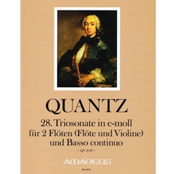 Quantz: Trio sonata in e minor (QV 2:19)
