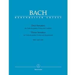 Bach, JS: 3 Sonatas, BWV 1027-1029