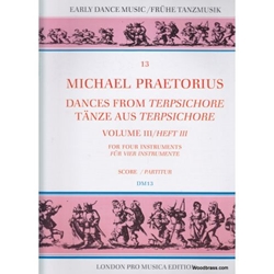 Praetorius, Michael: Dances from Terpsichore, vol. 3