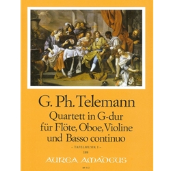 Telemann, GP Quartet in G Major (TWV 42:G2) Tafelmusik I